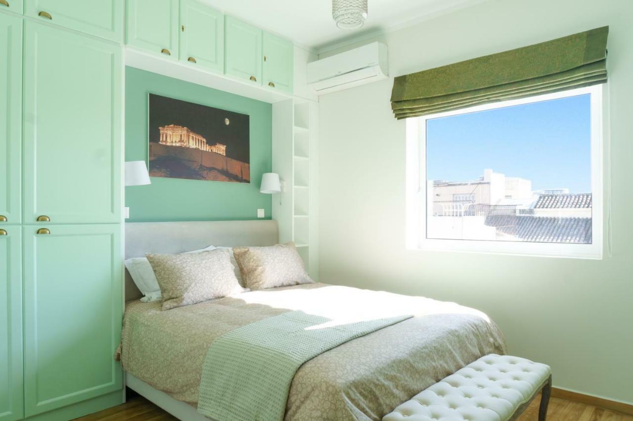 Apartamento Tiffany'S Luxury 2Br With Acropolis View Atenas Exterior foto